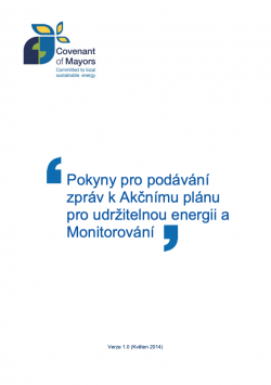 Pokyny pro podávání zpráv k Akčnímu plánu pro udržitelnou energii a Monitorování