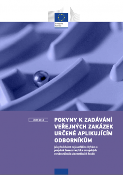 Pokyny k zadávání veřejných zakázek určené aplikujícím odborníkům